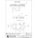 EXTERNAL EMBEDDED HINGE 65X37X11 OPENING 90°