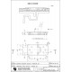 EXTERNAL EMBEDDED HINGE 80X42X11 OPENING 90°