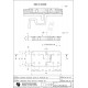 EXTERNAL EMBEDDED HINGE 95X47X13 OPENING 90°