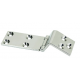 EXTERNAL HINGE 98X35X42 180° OPENING 