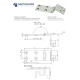 EXTERNAL HINGE 98X35X42 180° OPENING 