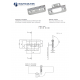 EXTERNAL HINGE  50X30X5  180° OPENING