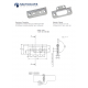 EXTERNAL HINGE 60X32X5 180° OPENING 