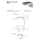 EXTERNAL HINGE 39X22X30  180° OPENING