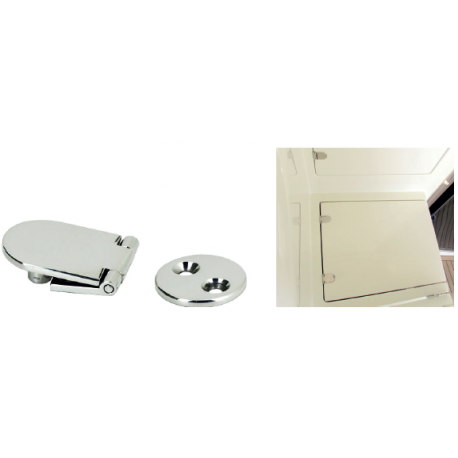 EXTERNAL HINGE 40X13,5X3 90° OPENING 