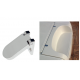 EXTERNAL EMBEDDED HINGE 50X30X22 90° OPENING 
